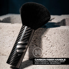 Barber Strong Barber Duster ultra-soft synthetic bristles gentle on skin during client services