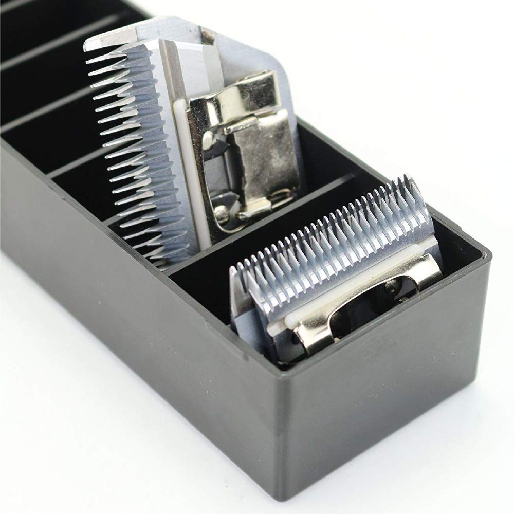 BarberMate drawer friendly design fits neatly in a barber station.