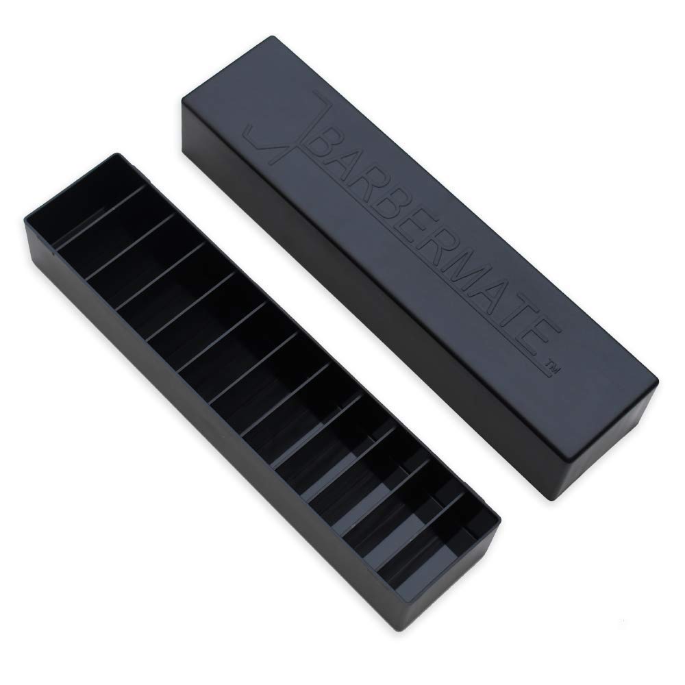 BarberMate durable blade organizer case built for daily barber use.