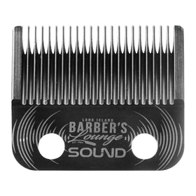 Barber's Lounge SOUND Blade front view shows a durable, precise tool for fades.