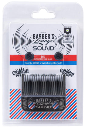 Barber's Lounge sound demo captures the audible cue of precise hair cuts.