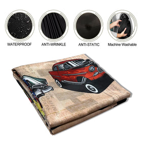 Barbohoo barber cape easy to clean and quick-drying for busy salons.