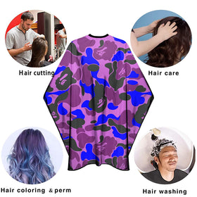 Barbohoo barber cape easy to clean and quick to dry for busy days.