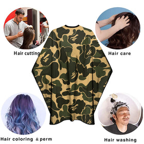 Barbohoo barber cape in large size fits adults and children.