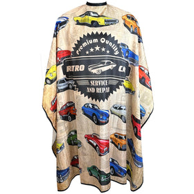 Barbohoo barber cape lightweight and breathable for comfortable wear.