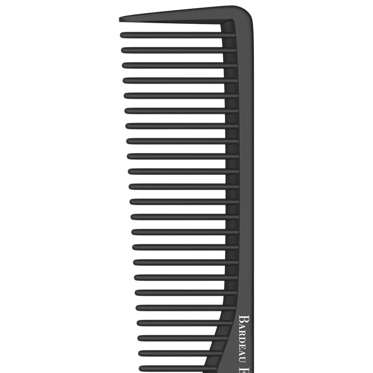 Bardeau Essentials Styling Comb compact travel size for on the go styling.