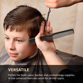 Bardeau Essentials Styling Comb works on both wet and dry hair for versatility.