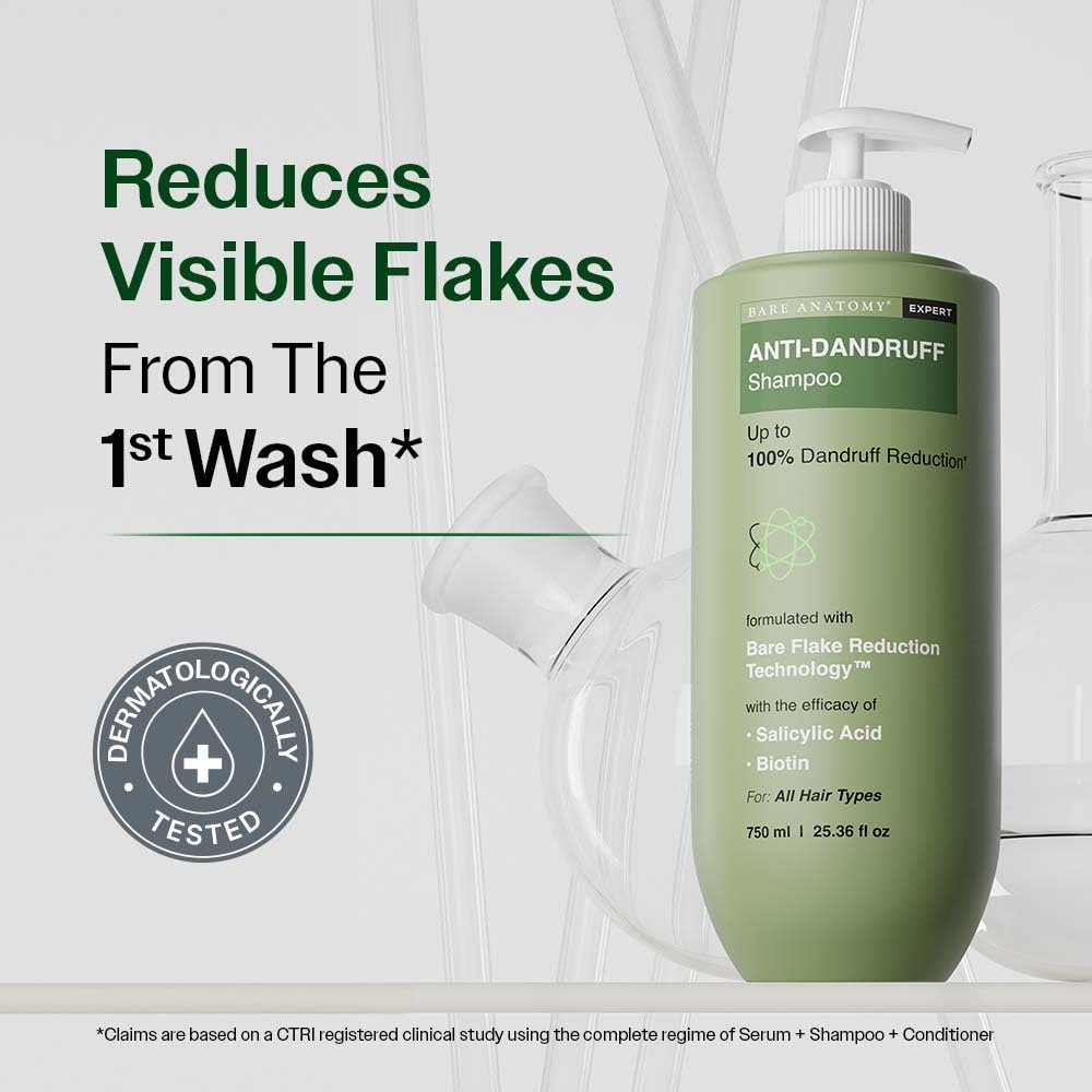 Bare Anatomy Expert lather-foam highlights gentle exfoliation and refreshing cleanse.