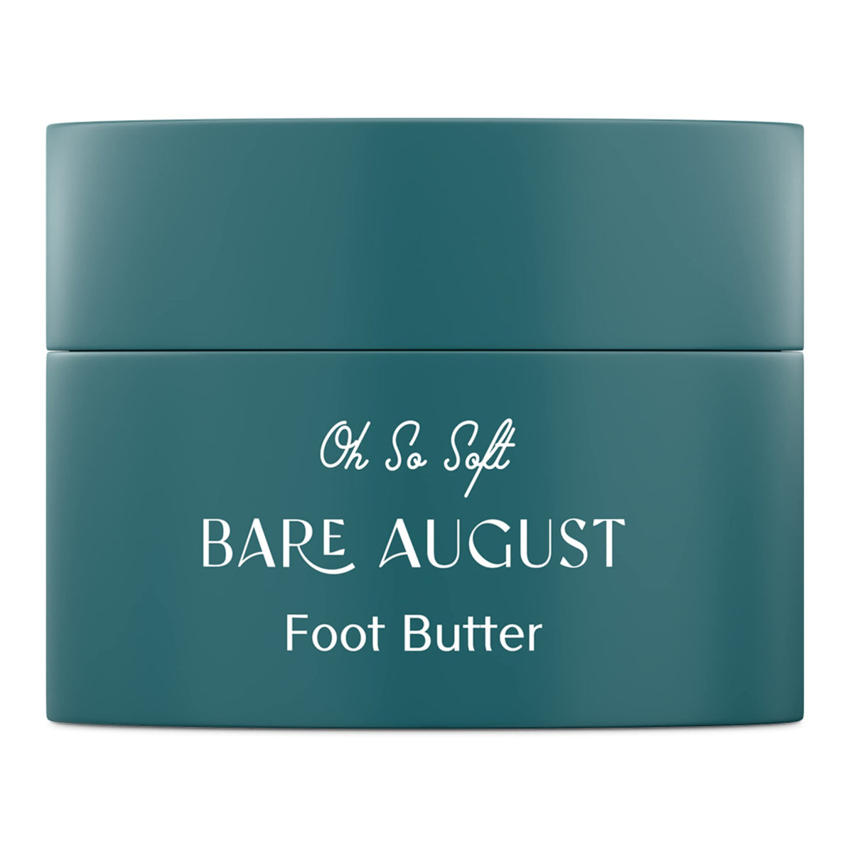 Bare August foot butter application demonstrates smoothing action for cracked heels.