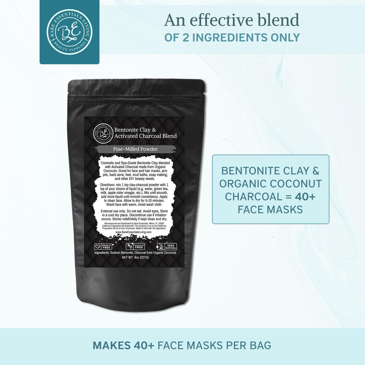 Soap making with Bare Essentials Living charcoal clay blend for dark, rich bars