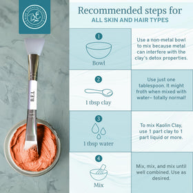 DIY deodorant base using Bare Essentials Living rose kaolin clay powder