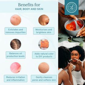 Seed bombs with Bare Essentials Living rose kaolin clay powder as natural binder