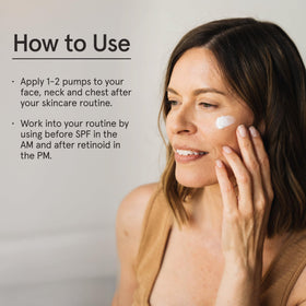 Barefaced Hydrating Lotion pump-action enables easy, mess-free daily application