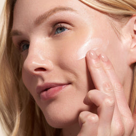 Barefaced Hydrating Lotion skin-application scene showing hydrated, soft-looking skin