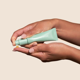Barefaced Retinal Skin Therapy ingredient bottles showcasing RetinAL and Bakuchiol