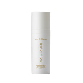 Barefaced Sheer Protection SPF 50+ bottle front with sheer UV protection for daily wear