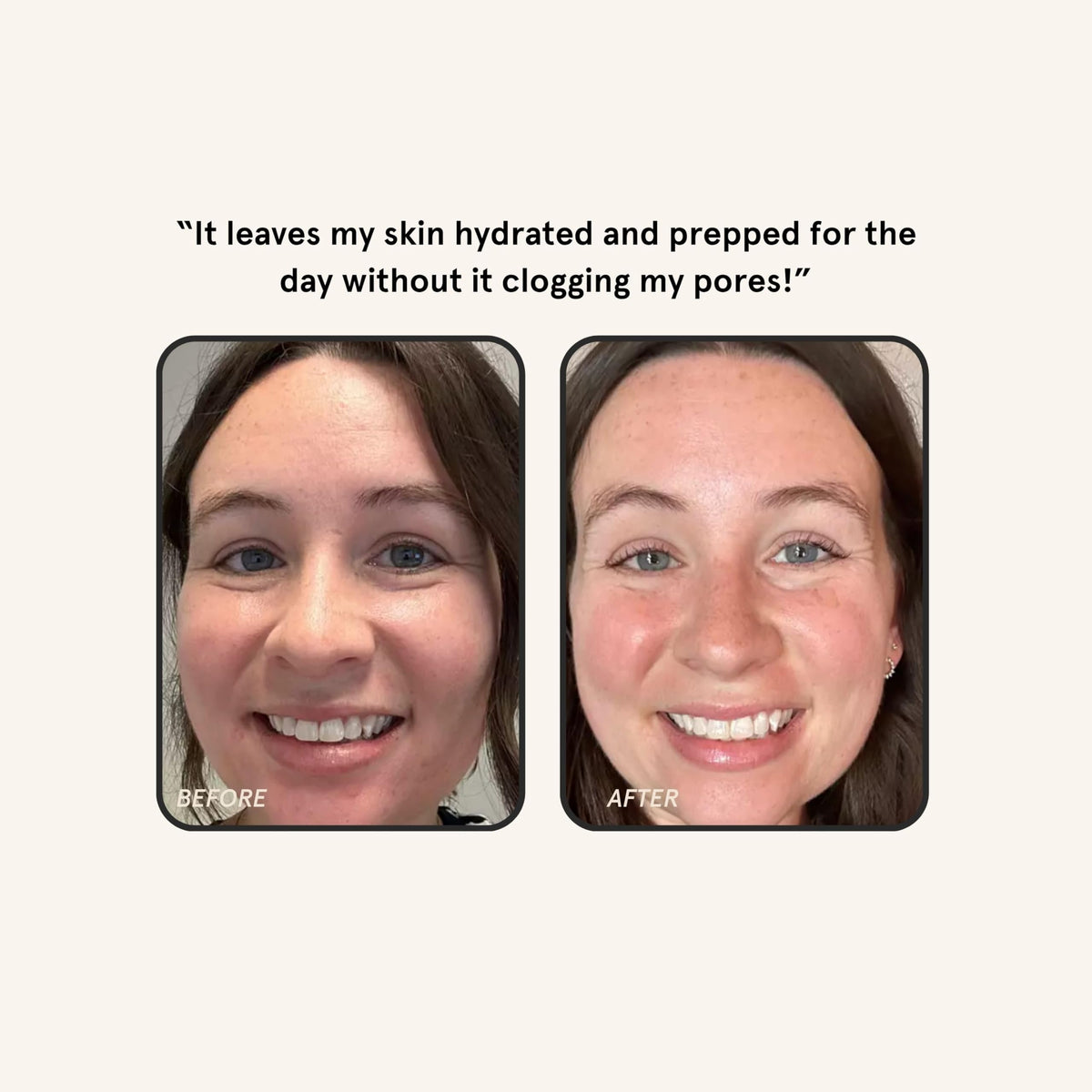 Barefaced Sheer Protection SPF 50+ texture detail reveals non-greasy finish