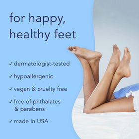 Barefoot Scientist High Dive packaging, USA-made and vegan formula emphasis