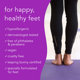 Barefoot Scientist Reboot soaking feet accelerates exfoliation process.
