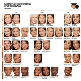 bareMinerals Barepro 24HR invisible-pores focus highlights smoother texture.