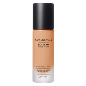 Bareminerals Barepro 24HR Wear bottle close-up for a long-lasting matte finish.