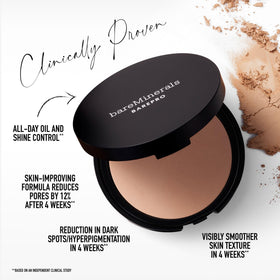 bareminerals barepro included sponge enables quick on-the-go application.