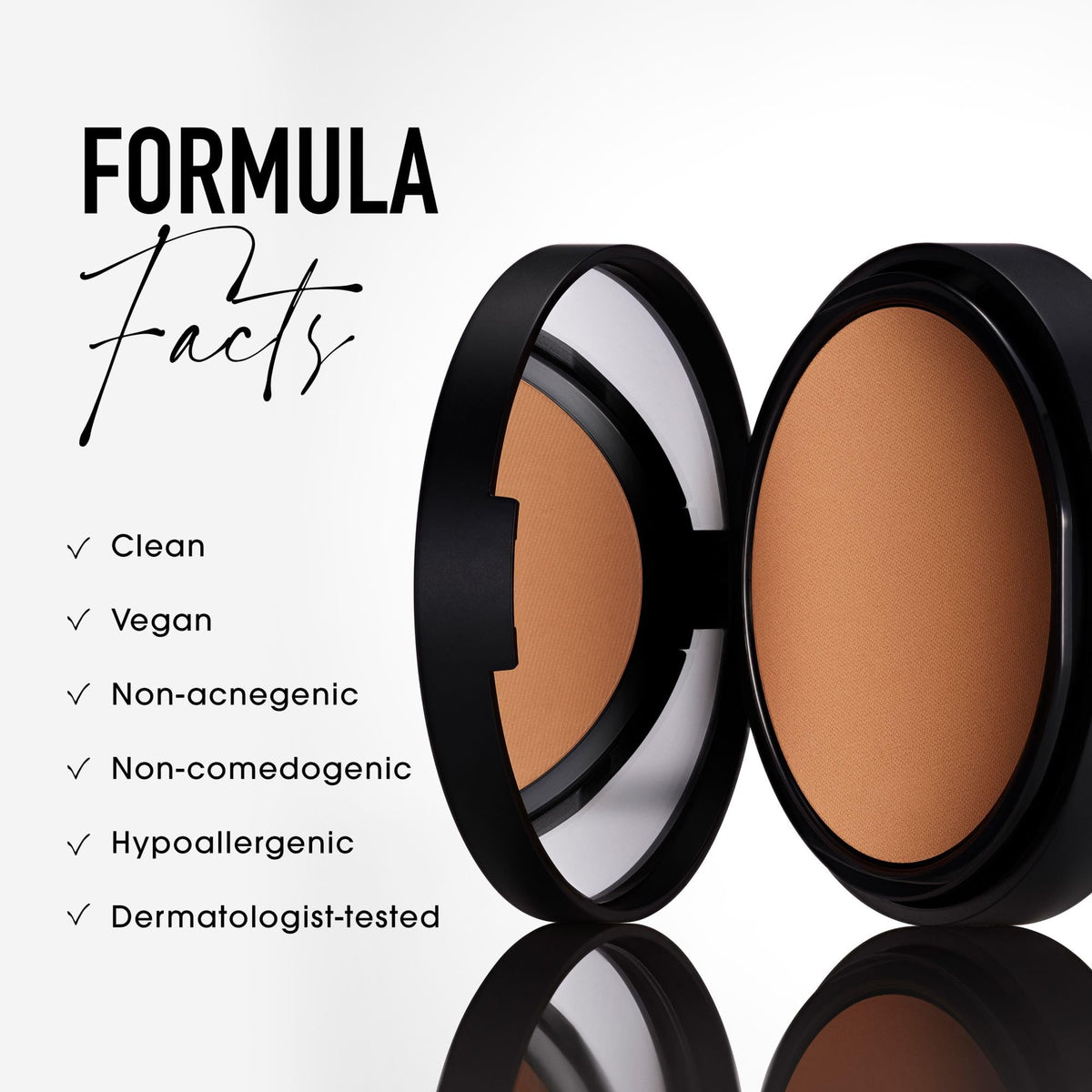 bareminerals barepro non-comedogenic vegan formula free from parabens.