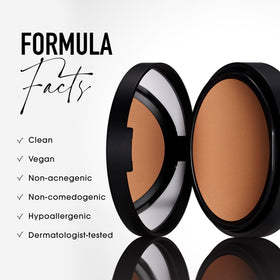 bareminerals barepro non-comedogenic vegan formula free from parabens.