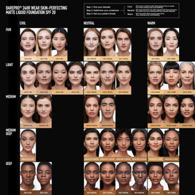 bareminerals Barepro SPF 20 bottle highlights broad-spectrum protection in a lightweight formula.