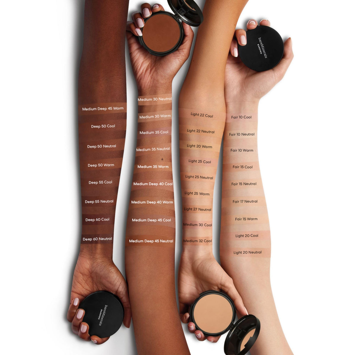 bareminerals barepro transfer-proof finish stays in place.