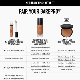 bareminerals barepro vegan cruelty-free label on packaging.