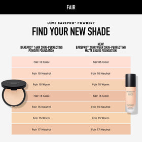 bareminerals Barepro vegan non-comedogenic formula for sensitive skin suitability