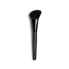 bareMinerals Blooming Brush angled for precise blush and bronzer application with seamless blending.