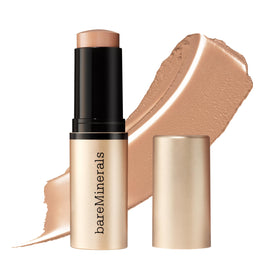 bareMinerals Complexion Rescue Stick application swipe for effortless, buildable coverage and natural glow.