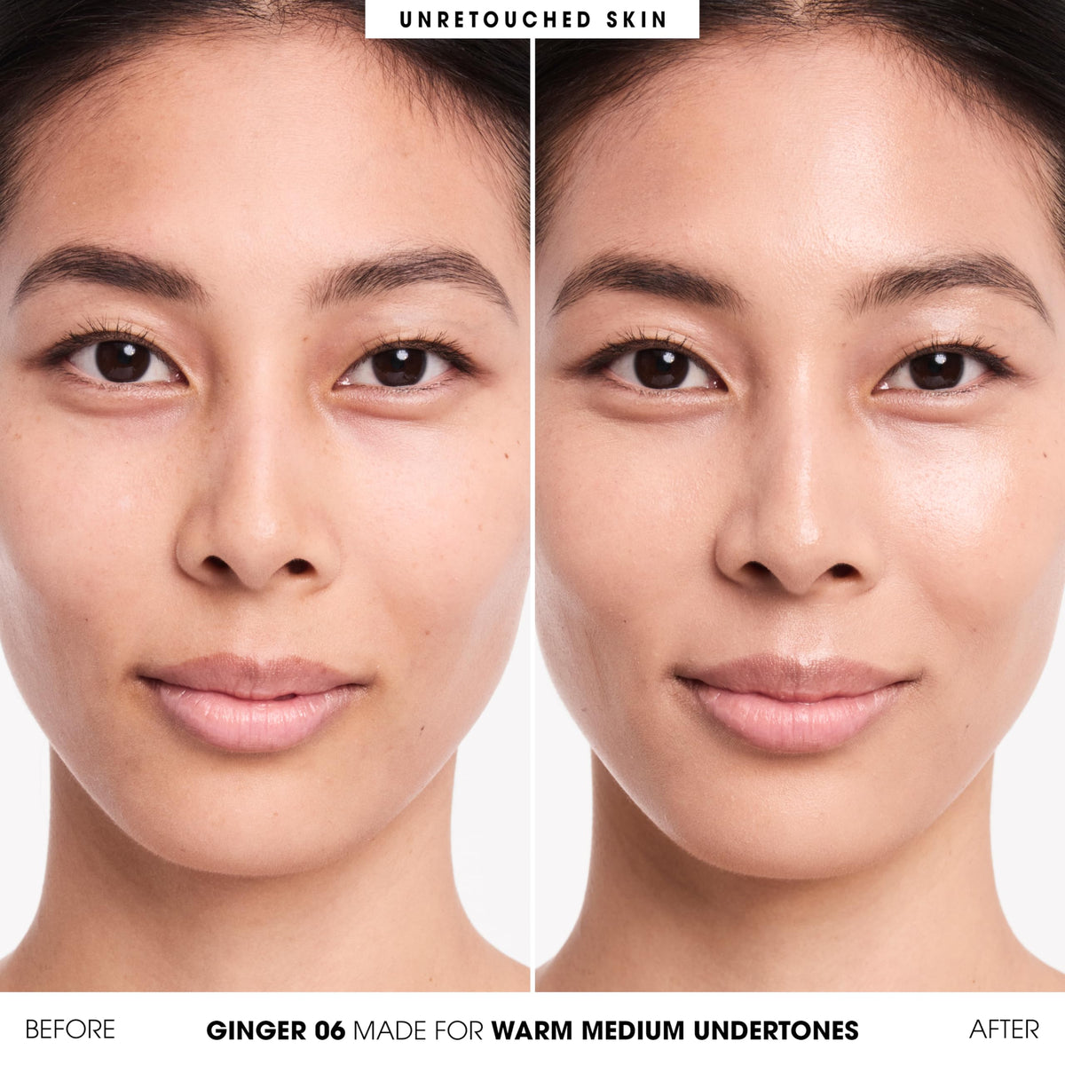 Cap-off view showing smooth glide-on application for quick touch-ups.
