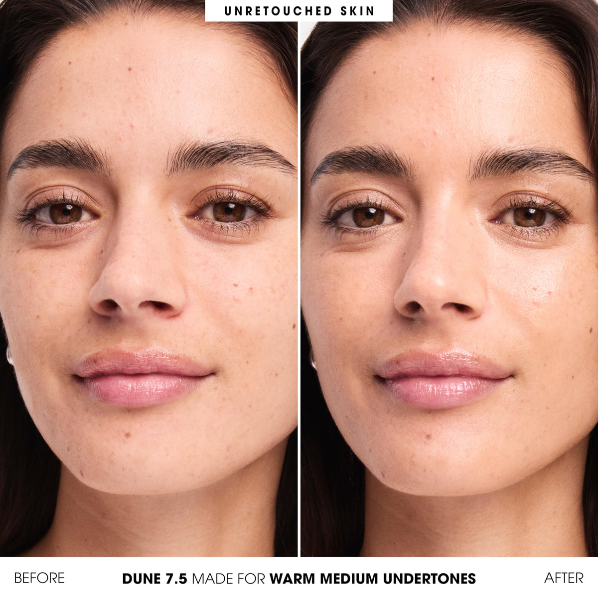 BareMinerals Complexion Rescue AM Dune 7.5 hydration for dewy skin.