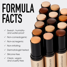 bareMinerals Complexion Rescue Stick long wear adapts to sweat and humidity.