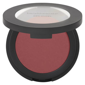 bareMinerals Gen Nude Merlot compact blush offers rich color with a soft-diffused finish