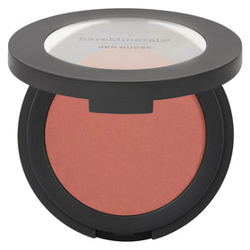 bareMinerals Gen Nude Powder Blush Strike a Rose compact with diffused, everyday flush