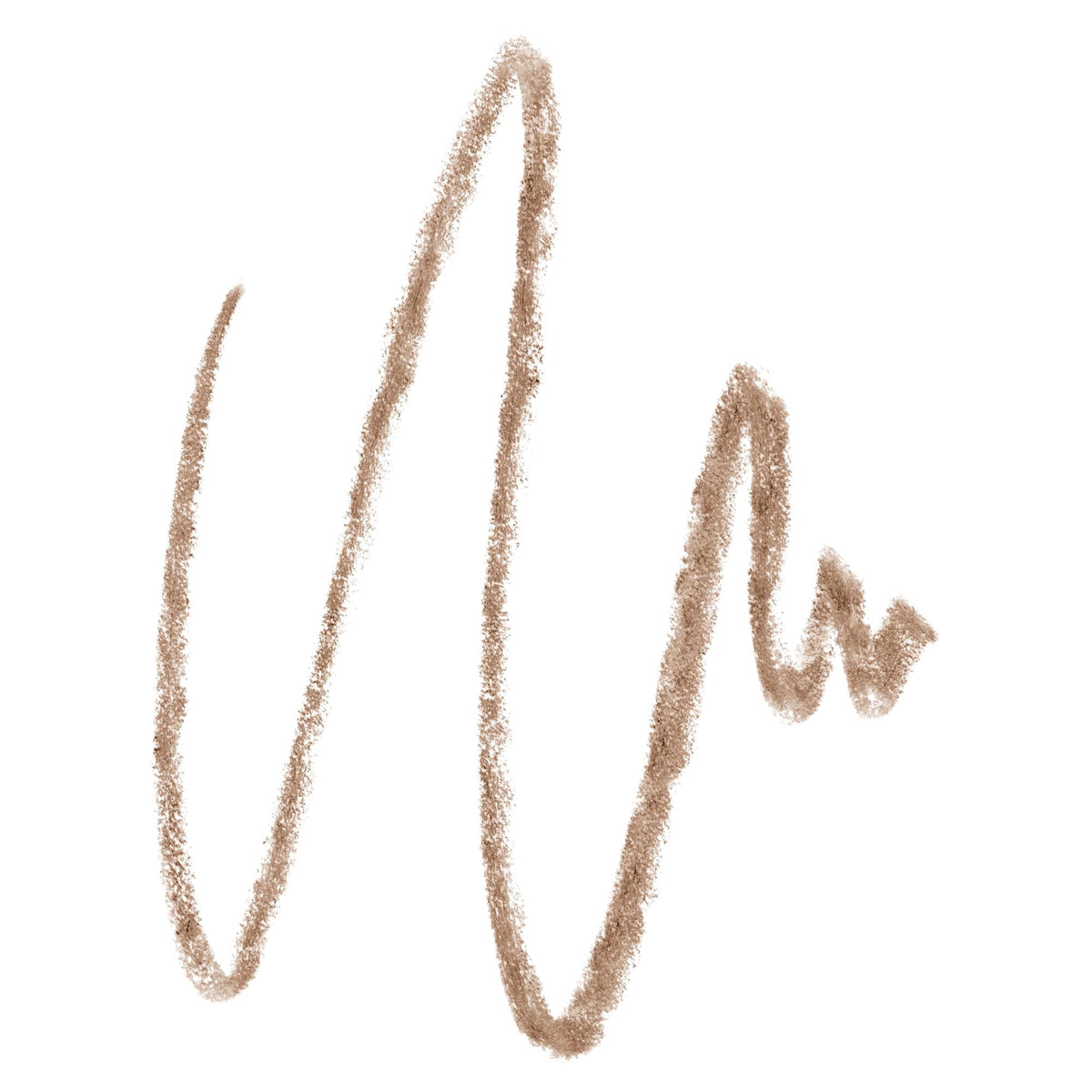 bareMinerals Mineralist brow pencil demonstrating micro-teardrop strokes for natural fill.