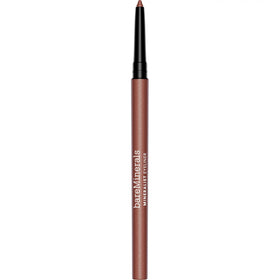 BareMinerals Mineralist Lasting Eyeliner copper swatch shows vibrant color with smudge resistance