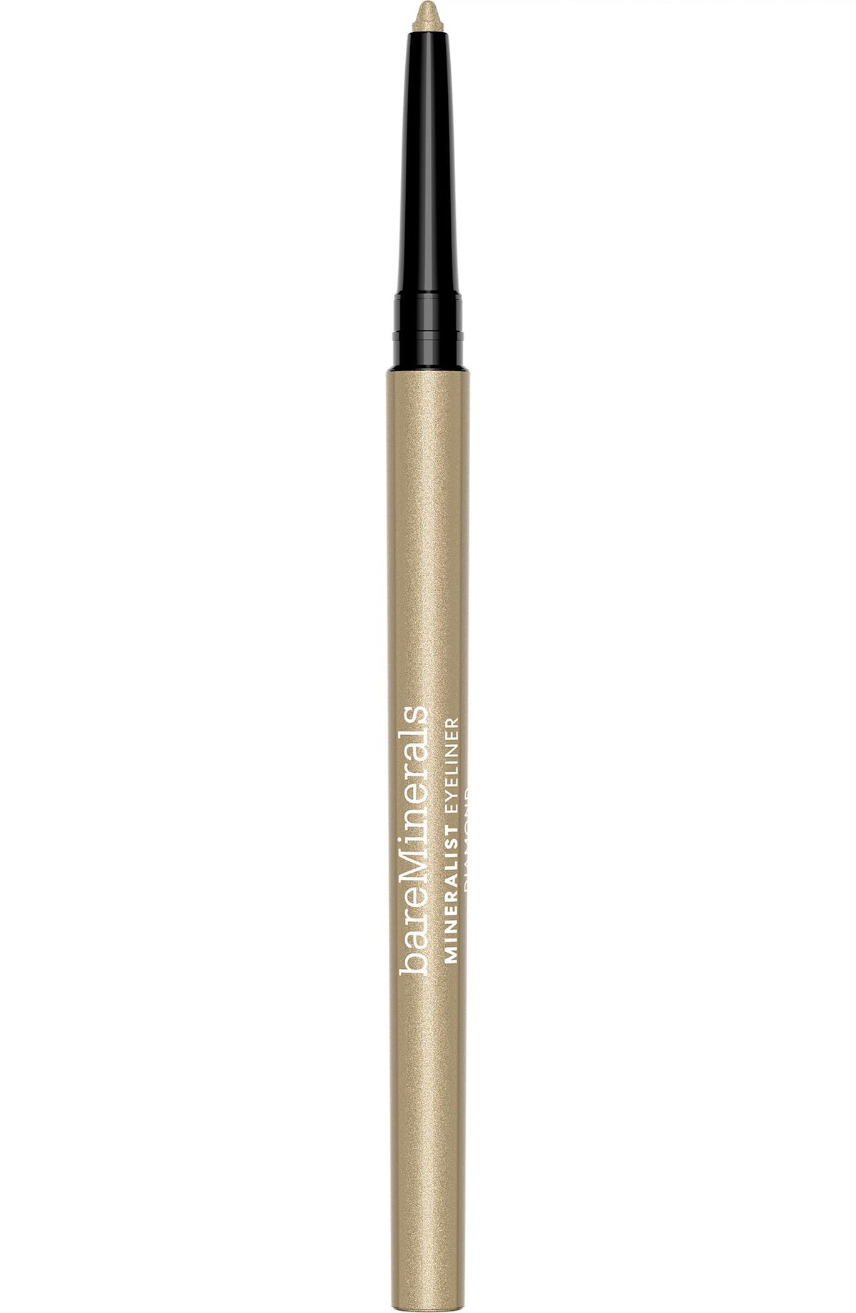 bareMinerals Mineralist Lasting Eyeliner Diamond outer case—portable and sleek for on-the-go glam