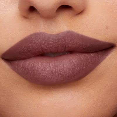 Applying bareMinerals Mineralist lip liner for precise definition