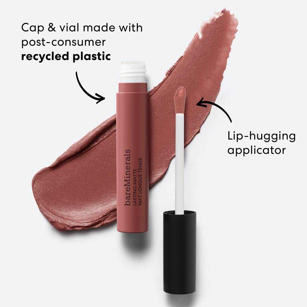 bareMinerals Mineralist vegan and cruelty-free label on packaging.