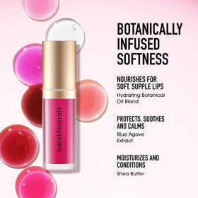 bareMinerals Nourishing Lip Oil for daily use on lips.