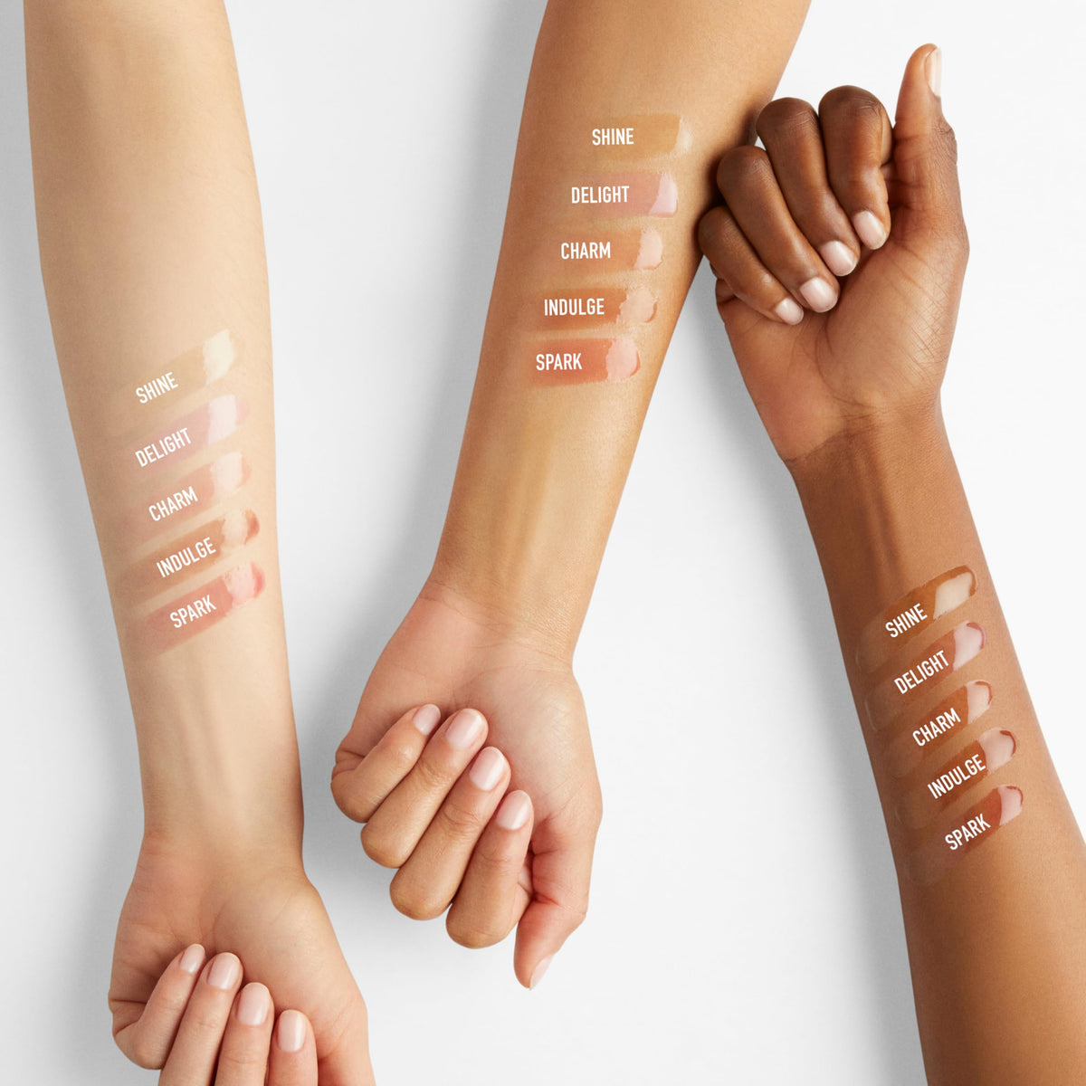 bareMinerals Nourishing Lip Oil sheer tint providing natural, luminous color.