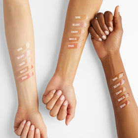 bareMinerals Nourishing Lip Oil sheer tint providing natural, luminous color.