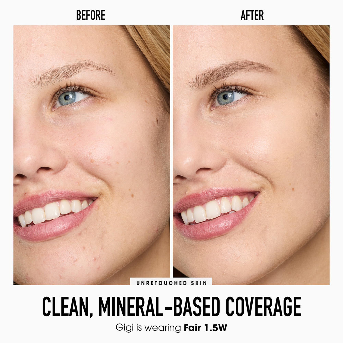 bareMinerals concealer applicator (doe-foot) enables precise under-eye concealment
