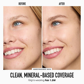 bareMinerals concealer applicator (doe-foot) enables precise under-eye concealment