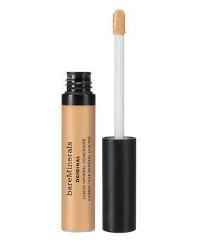 bareMinerals Original Liquid Mineral Concealer bottle close-up for easy on-the-go touch-ups.